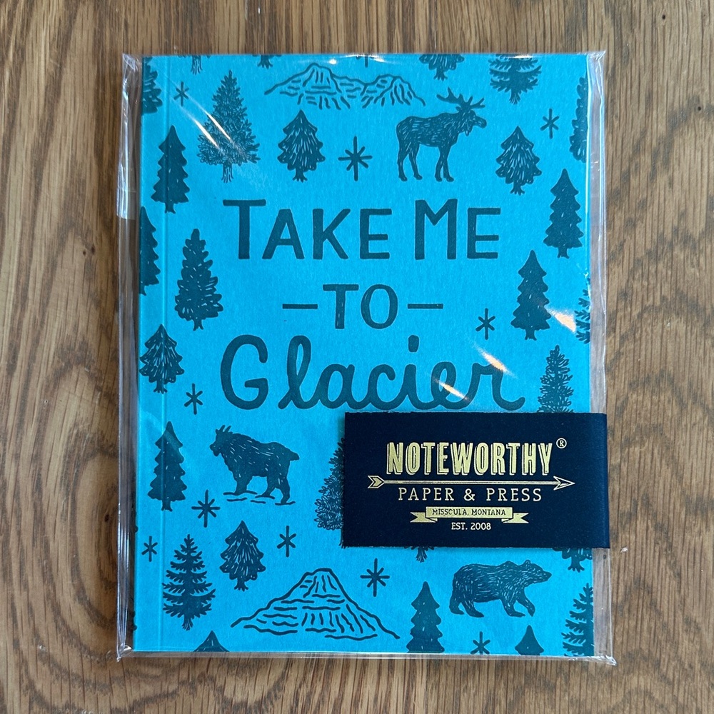 Green ‘Take Me to Glacier' Plain Journal